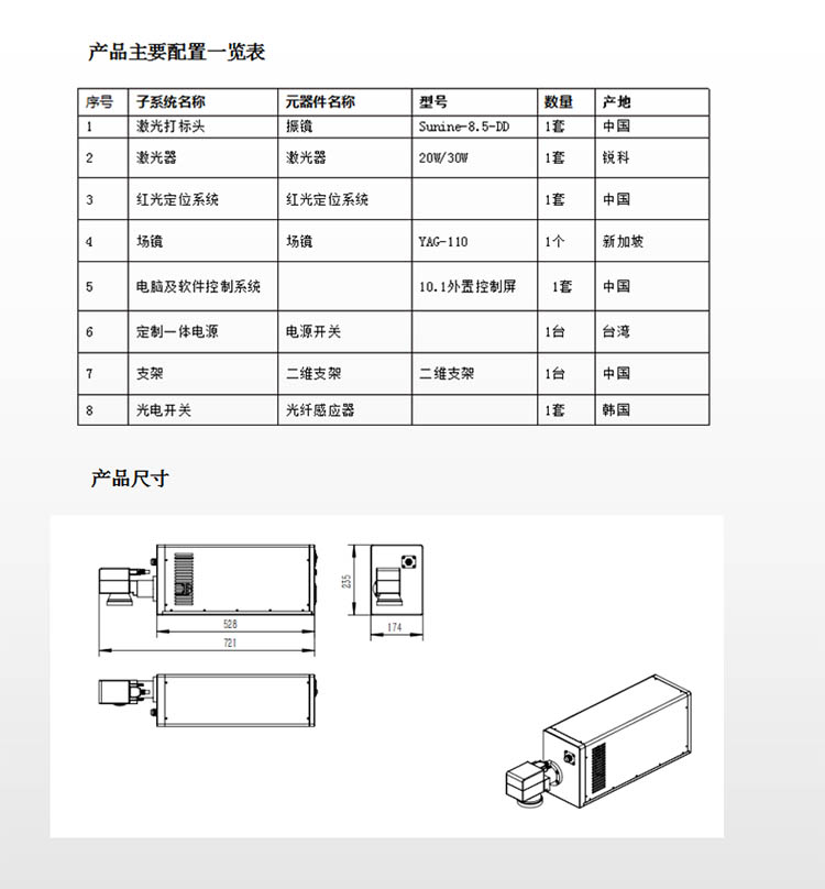 规格尺寸